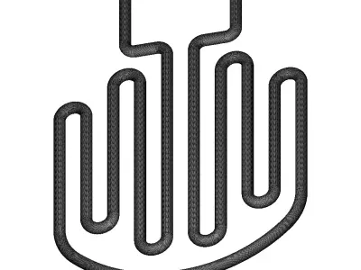 Heating Element Coil 3D print model