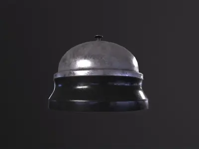 Service Bell 3D Model Low-poly 3D model