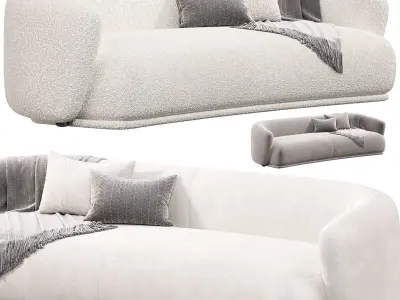 Rene Sofa by Meridiani 3 3D model