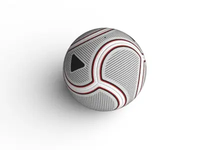 Soccer Ball M04 Low-poly 3D model