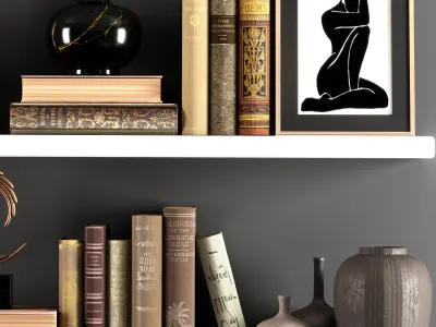 decorative set05 3D model