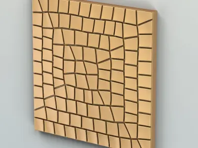 Wall panel 033 3D model