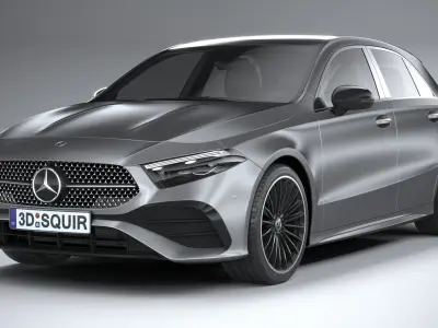 Mercedes-Benz A-Class AMG 2023 3D model