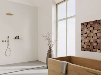 modern bathroom interior scenes 23 3D model