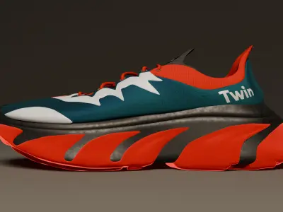 Sneakers Free 3D model