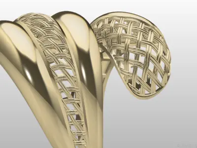 Fusion Ring  Light Weight 3D print model