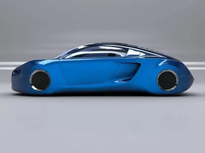 Audi RSQ Concept 3D model