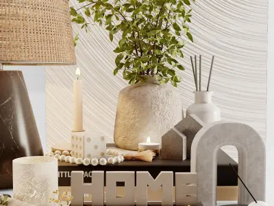 decorative set03 3D model order