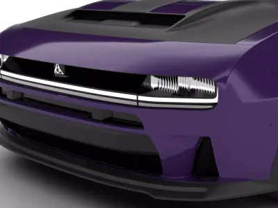 Dodge Charger SIXPACK Sema 2025 3d model 3D model