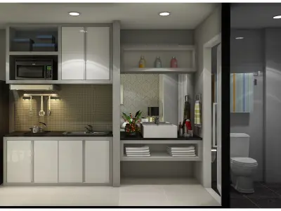 condominium suite 3D model