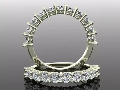 Band Ring 3D print model