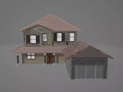 House Modern 3D print model