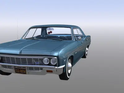 1966 Chevy Impala  3D model