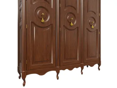 Classic cabinet 07 08 3D model