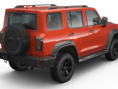 2024 GWM Tank 300 With Interior 3D model