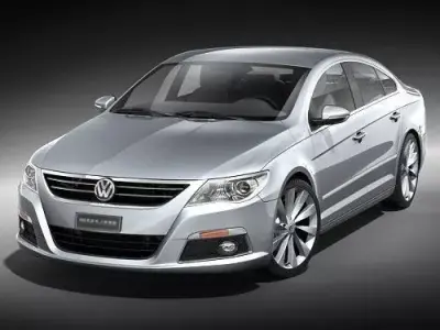 Volkswagen Passat CC  2008 3D model