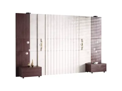 Decorative Wall panel  48 3D model