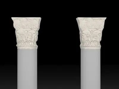 Capital 6 Low-poly 3D model