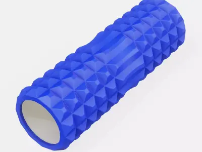 Massage roller for fitness yoga 3D model