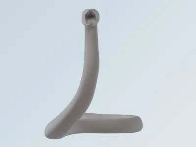 Snake garter 3D model