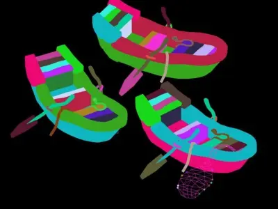 Game Southern Suburbs - Fishing Boat 06 3D model