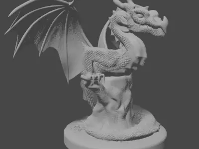 3D Dragon 3D print model
