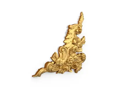 Classic decor ornament 174 3D model