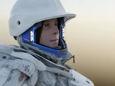 Space Engineer 3D model