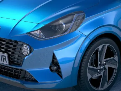 Hyundai i10 2020 3D model