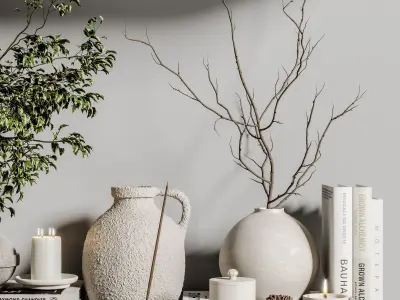 decorative set 128 3D model