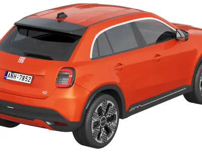 Fiat 600e 3D model