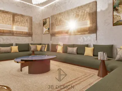 Salon Marocain 3D model