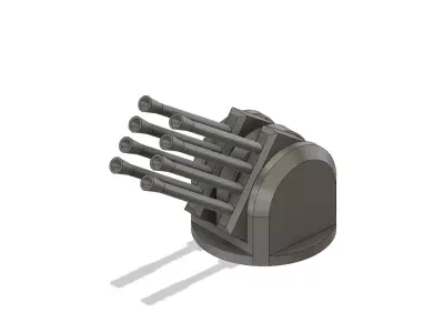 Small FLAK battery Free 3D print model