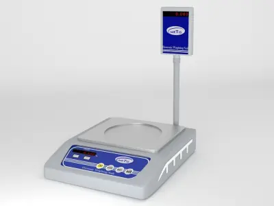 weighing scale 3d model 3D model