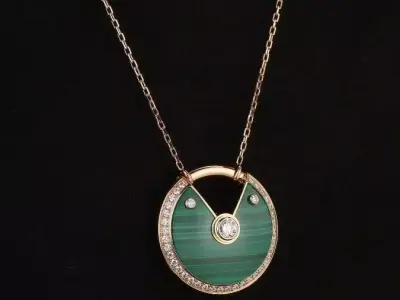 Amulette Necklace 3D print model