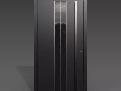 Modern Front Door Collection 3D model