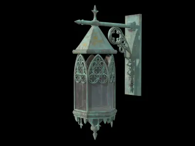 Old Lantern 3D model