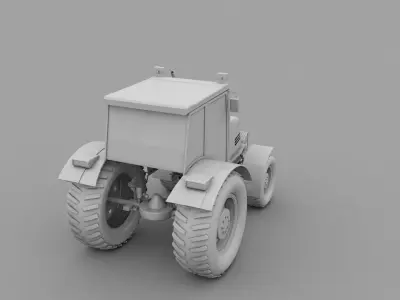 tractor 3D model