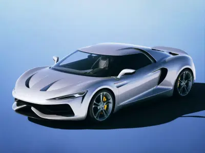Genesi Model S Concept 2016 3D model