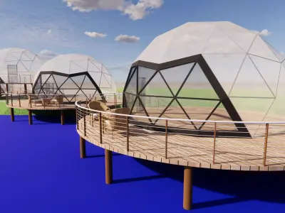 capsule room -A4 3D model