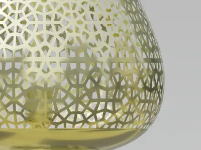 Scheherazade ornate lantern 3D model