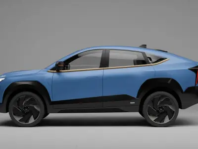 Mahindra XEV 9e Electric Car 3D Model 3D model