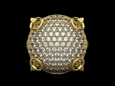 Ring GUCCI 3D print model