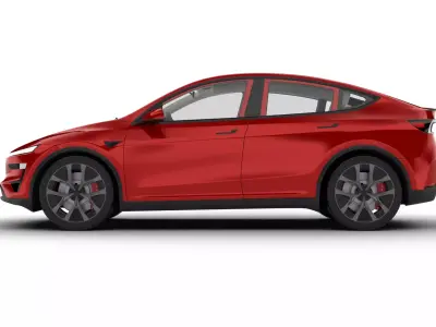 Tesla Model Y Perfomance 2026 HQ 3d model 3D model