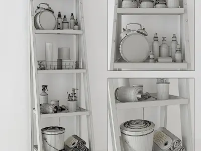 Decor for bathrooms 3D model