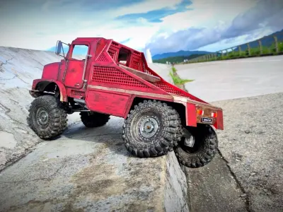 Crawler C23 Flatbed 1-10 RC body attachment 3D print model