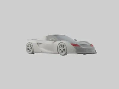 Car Model 1 Low-poly 3D model