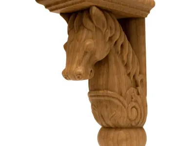 Column Capital 3D Model 3D model