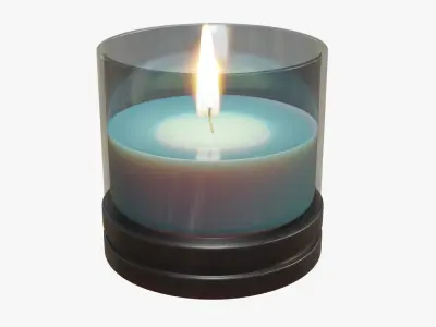 Candle Collection 3D model