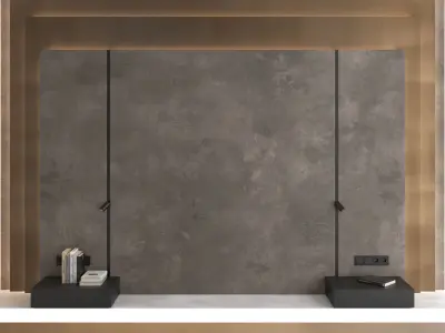 Decorative wall panel set 86 3D model